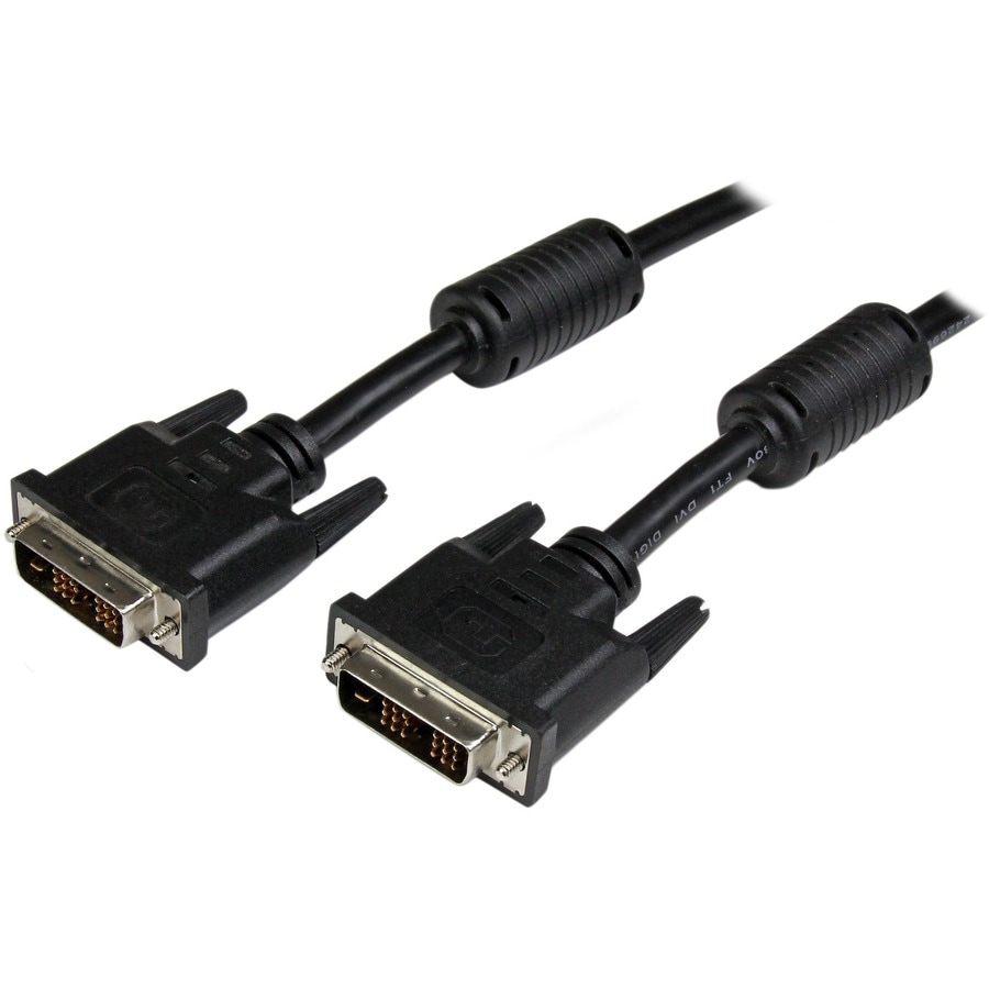 StarTech.com DVI Cable - 10 ft - Single Link - Male to Male Cable - 1920x1200 - DVI-D Cable - Computer Monitor