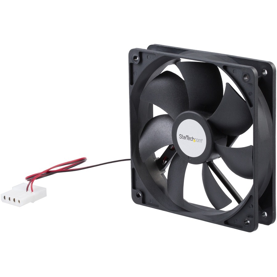 StarTech.com Ventilateur PC à Double Roulement à Billes - Alimentation LP4 - 120 mm - Kit de ventilation pour ordinateur - 120 mm