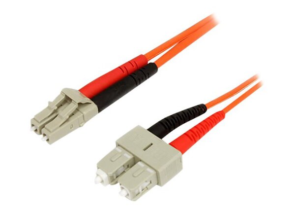 StarTech.com 10m Fiber Optic Cable - Multimode Duplex 62.5/125 LSZH - LC/SC