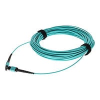 Proline 20m MPO (F)/MPO (F) 12-Strand Aqua OM4 Crossover OFNP Patch Cable