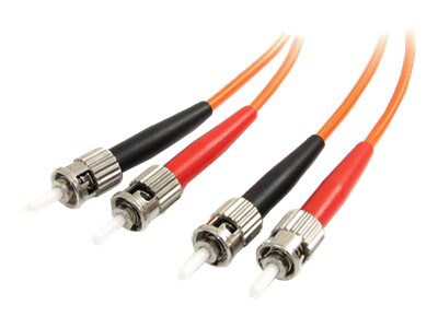StarTech.com 1m Fiber Optic Cable - Multimode Duplex 62.5/125 LSZH - ST/ST