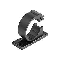 StarTech.com 100 Self Adhesive Cable Management Clips - Ethernet/Network Cable/Office Desk Cord Organizer - Sticky Wire