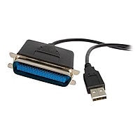 StarTech.com Parallel Printer Adapter - USB - Parallel - 6 ft