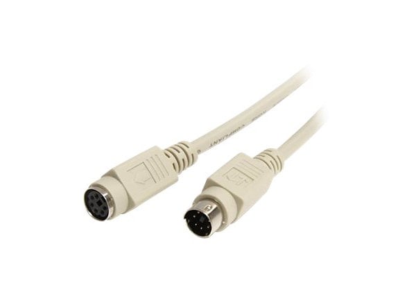 Câble d’extension pour clavier ou souris PS/2 StarTech.com de 1,8 m (6 pi) – M/F – Clavier