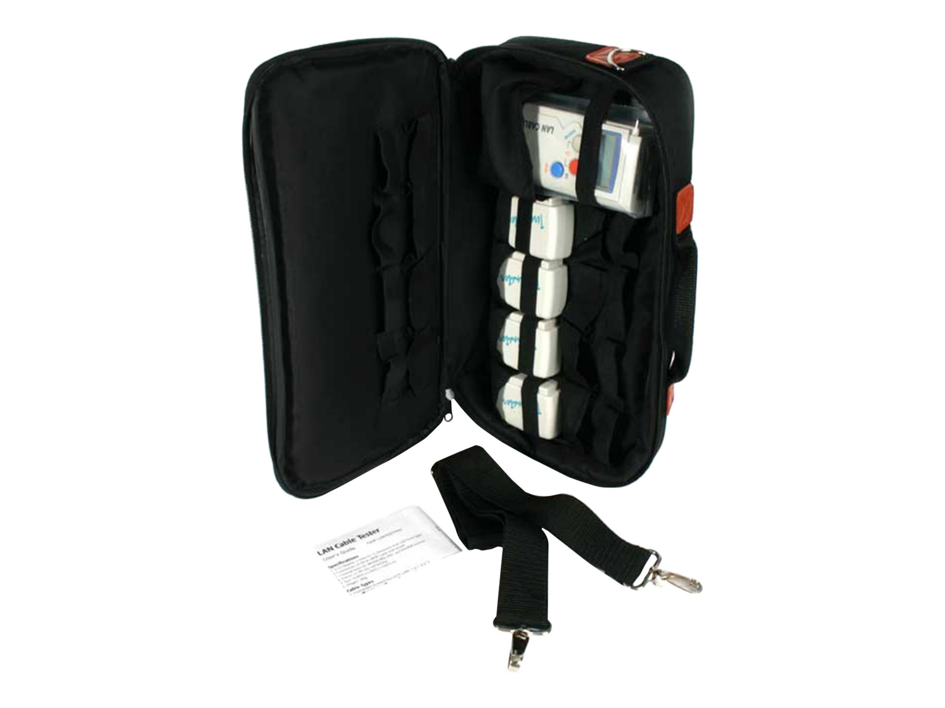 StarTech.com RJ45 Network Cable Tester with 4 Remote Loopback Plugs - network tester