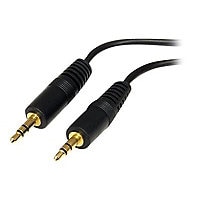 StarTech.com 6 ft 3.5mm Stereo Audio Cable - M/M - Audio cable - mini-phone stereo 3.5 mm (M) - mini-phone stereo 3.5 mm