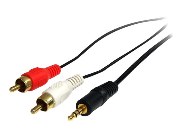 StarTech.com - Stereo Audio cable - RCA (M) - mini-phone stereo 3.5 mm (M) - 1.8 m