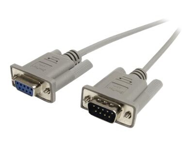 StarTech.com 6 ft Straight Through Serial Cable - DB9 M/F