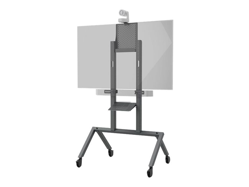 Heckler AV Cart Prime cart - for LCD display / video conferencing system - black gray