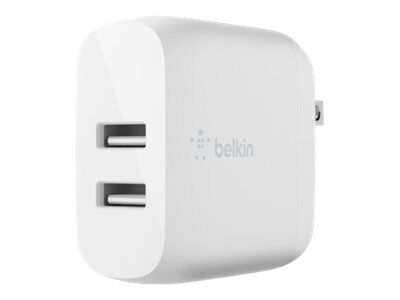 Belkin BOOST CHARGE™ Dual USB-A Wall Charger 24W + USB-A to Micro-USB cable