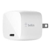 Belkin USB-C® GaN Wall Charger 30W - White