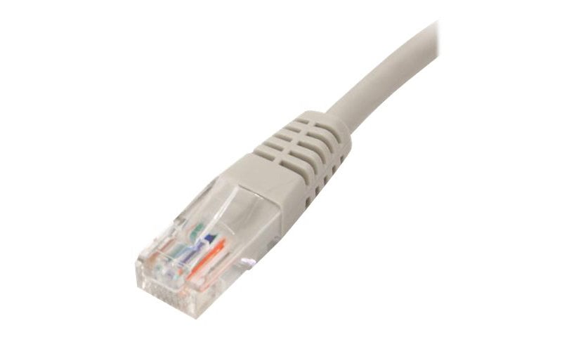 StarTech.com 1 ft Gray Molded Cat5e UTP Patch Cable