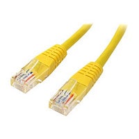 StarTech.com 1 ft Yellow Molded Cat5e UTP Patch Cable