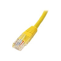 StarTech.com Cat5e Ethernet Cable 10 ft Yellow - Cat 5e Molded Patch Cable