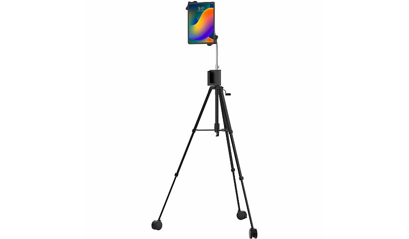 CTA Digital Rolling Tripod Floor Stand for 7-13" Tablets