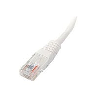 StarTech.com 2 ft White Molded Cat5e UTP Patch Cable