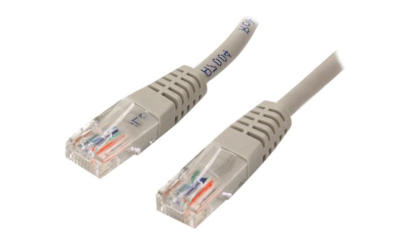 StarTech.com 3 ft Gray Molded Cat5e UTP Patch Cable