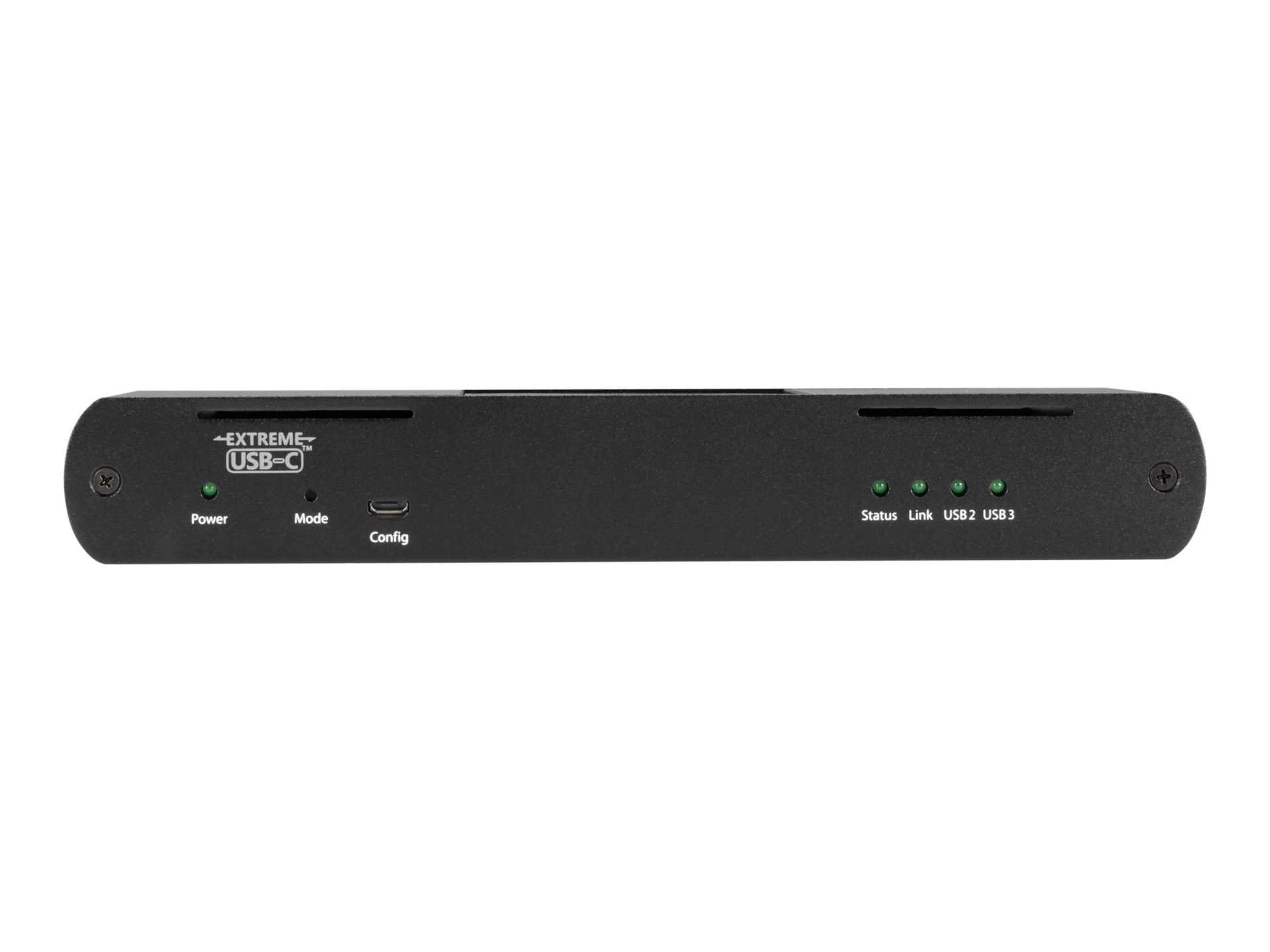 Black Box USB 3.1 Extender over Fiber - Multimode, 4-Port - remote and local unit - USB extender - 100Mb LAN, 1GbE, USB