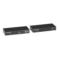 Black Box KVX Series KVM Extender over Fiber - Single-Head, DVI-I, USB 2.0,