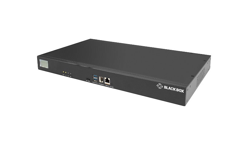 Black Box Console Server - POTS Modem, Dual 10/100/1000, 32-Port