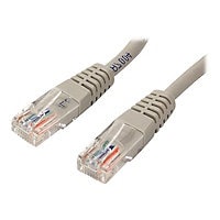 StarTech.com Cat5e Ethernet Cable 5 ft Gray - Cat 5e Molded Patch Cable