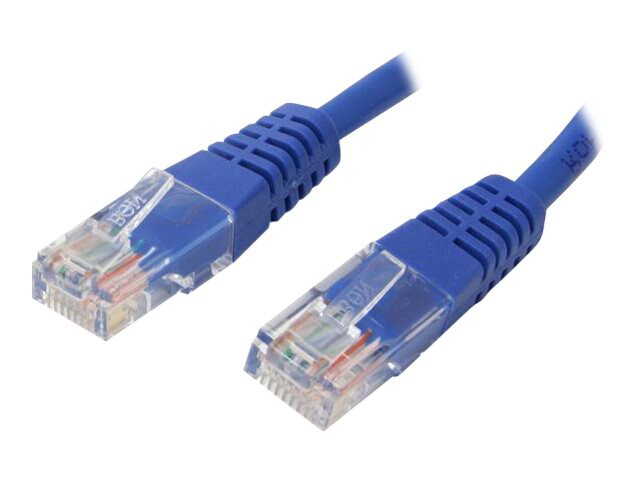 Câble Ethernet de 50 pi cat. 5 gris StarTech.com, bleu – cordon de raccordement moulé cat. 5