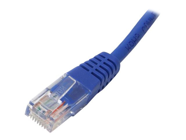 StarTech.com 6ft Blue CAT5e Cable - Gigabit Ethernet Cable - Molded CAT5e P
