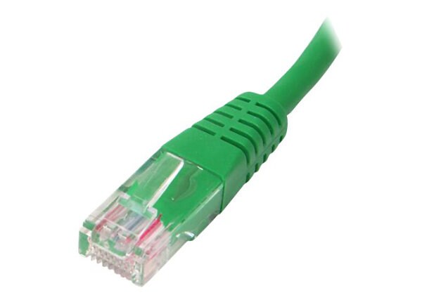 StarTech.com 6 ft Green Cat5e / Cat 5 Molded Patch Cable 6ft