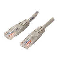 StarTech.com Cat5e Ethernet Cable 7 ft Gray - Cat 5e Molded Patch Cable