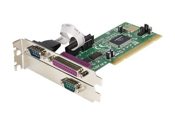 StarTech.com 2S1P PCI Serial Parallel Combo Card with 16550 UART - parallel/serial adapter - 3 ports