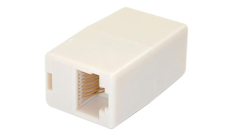 StarTech.com Cat5e RJ45 Modular Inline Coupler - Network coupler - RJ-45 (F) - RJ-45 (F)