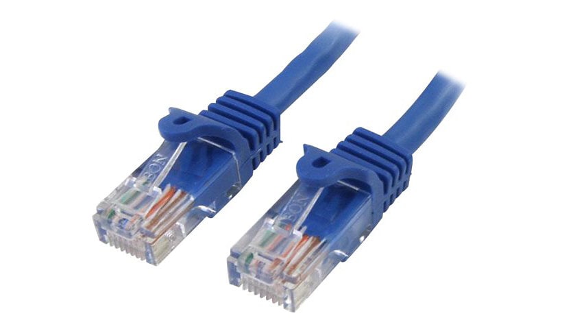 StarTech.com 10 ft Blue Snagless Cat5e UTP Patch Cable