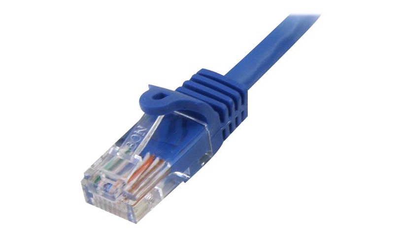 StarTech.com 4 ft Blue Cat5e Snagless UTP Patch Cable