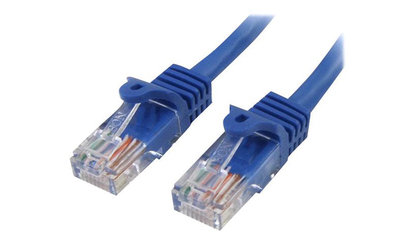 StarTech.com 5 ft Blue Snagless Cat5e UTP Patch Cable