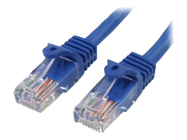 StarTech.com - Patch cable - RJ-45 (M) - RJ-45 (M) - 15.3 m - UTP - ( CAT 5e ) - blue