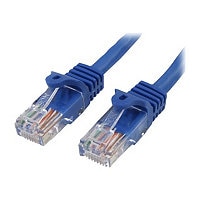 StarTech.com Cat5e Ethernet Cable 50 ft Blue - Cat 5e Snagless Patch Cable