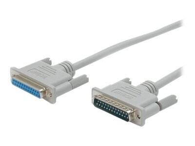 StarTech.com Straight Through Serial Parallel Cable - DB25 - serial / parallel cable - 3 m