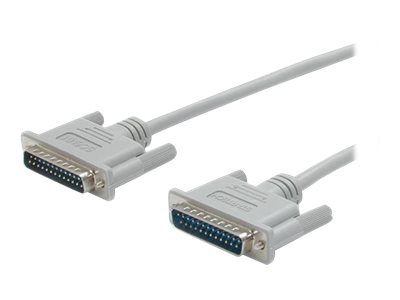StarTech.com 10 ft Straight Through Serial Parallel Cable - DB25 M/M - serial / parallel cable - 3 m