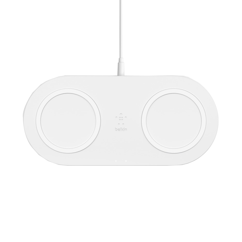 Belkin BOOST CHARGE 10W Dual Wireless Charging Pad - White - WIZ002TTWH ...