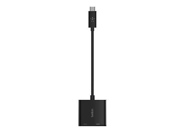 Belkin C to USB Type Charge Port Adapter - Video Converter - AVC002BTBK - -