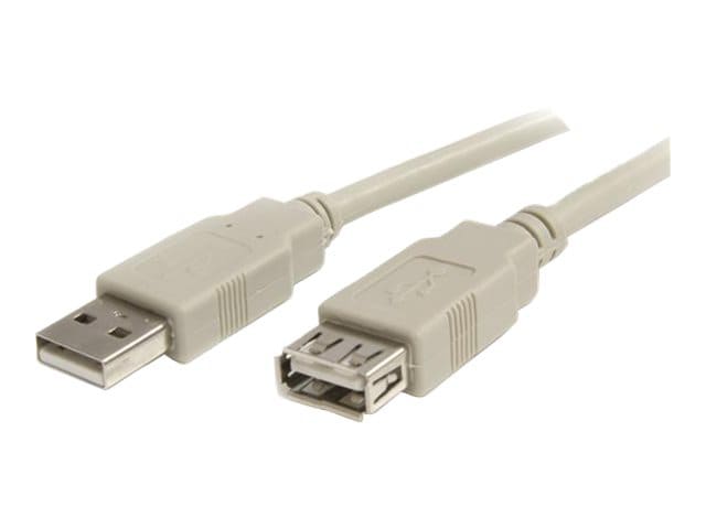 StarTech.com 6 ft USB 2.0 Extension Cable A to A - USB M to USB F - Molded