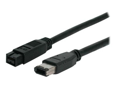 StarTech.com 10 ft IEEE-1394 Firewire 800 Cable 9-6 M/M - IEEE 1394 cable - 3 m