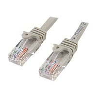 StarTech.com Cat5e Ethernet Cable 10 ft Gray - Cat 5e Snagless Patch Cable