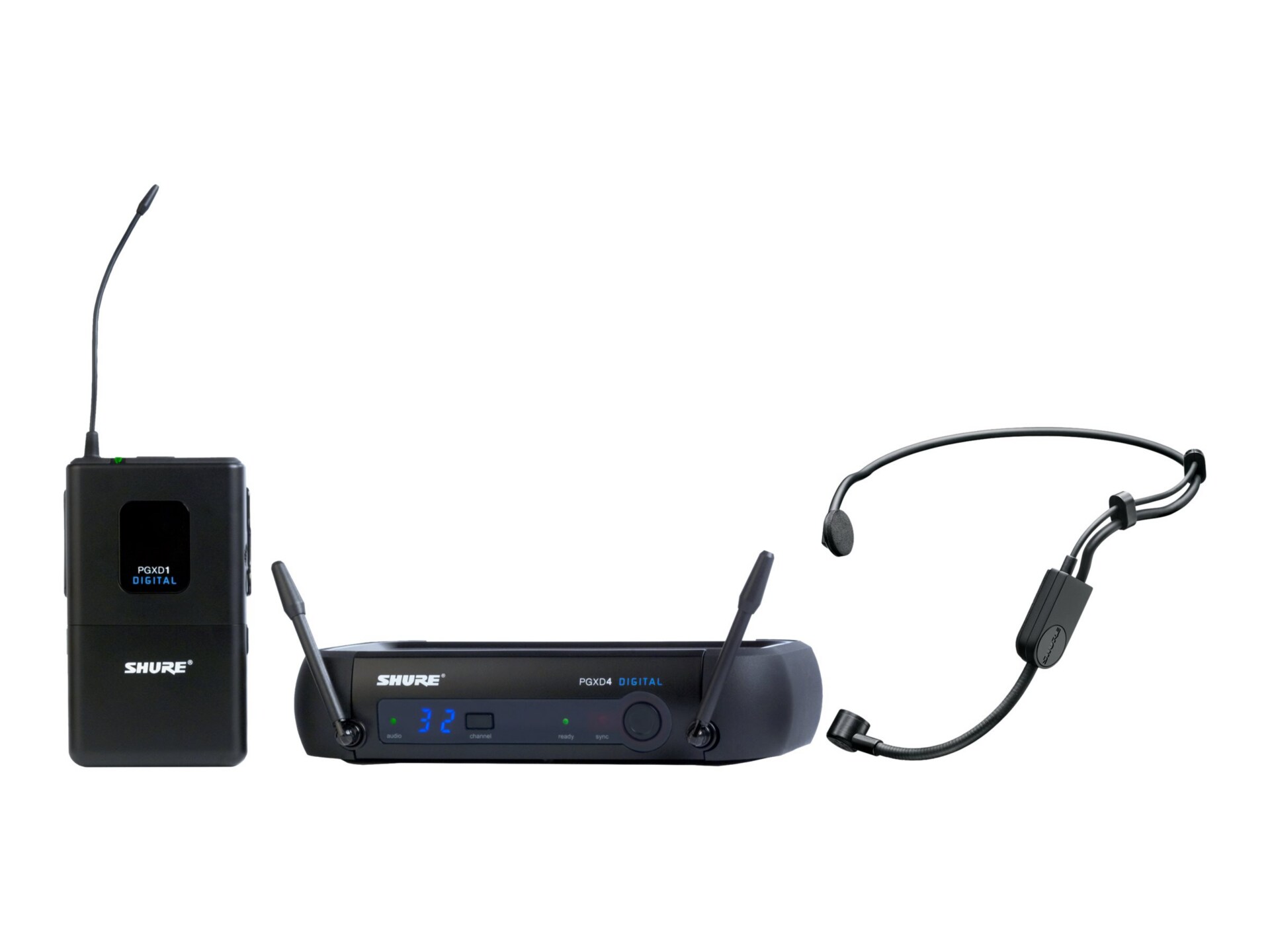 Shure PGX Digital Wireless PGXD14/PGA31-X8 - wireless headset system
