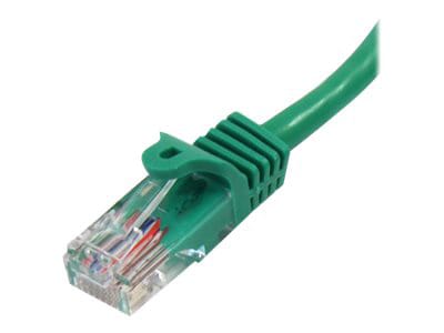 StarTech.com 3 ft Green Cat5e Snagless UTP Patch Cable