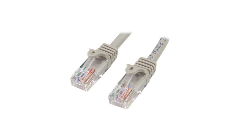 StarTech.com Snagless UTP Patch Cable - RJ-45 (M) - RJ-45 (M) - 0.9 m - UTP - ( CAT 5e ) - gray