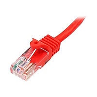 StarTech.com Snagless UTP Patch cable - RJ-45 (M) - RJ-45 (M) - 0,9 m - UTP - ( CAT 5e ) - red