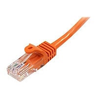 StarTech.com Cat5e Ethernet Cable 6 ft Orange - Cat 5e Snagless Patch Cable