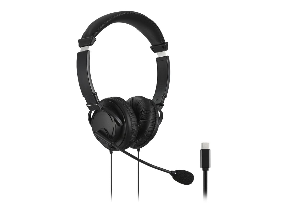 Kensington Casque audio USB-C Hi-Fi avec microphone