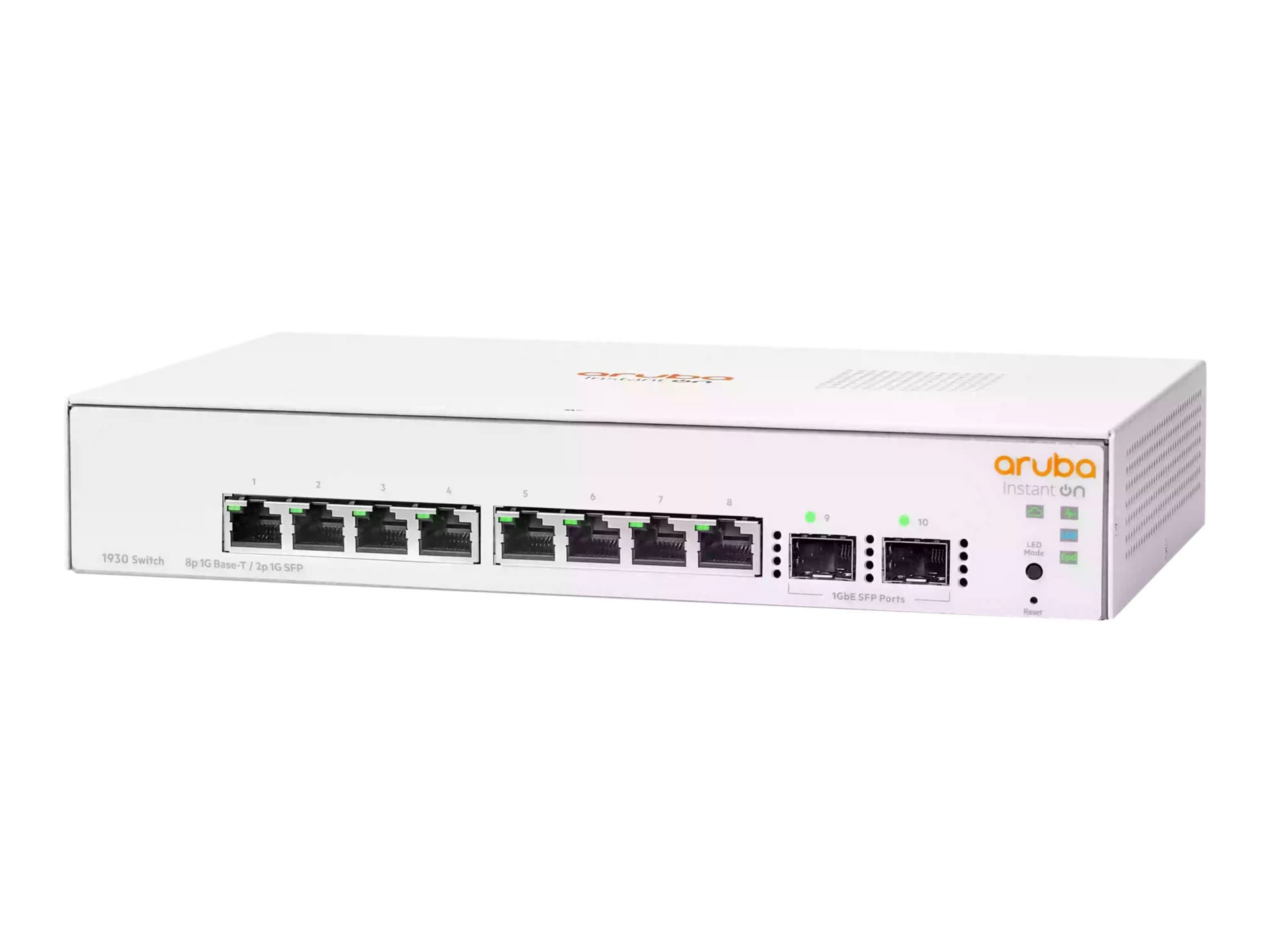 HPE Networking Instant On 1930 8G 2SFP Switch - switch - 10 ports - managed